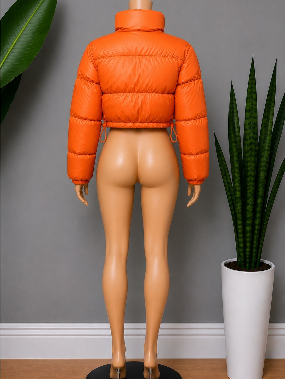 Puff Crop Jacket - Picture 2 of 3